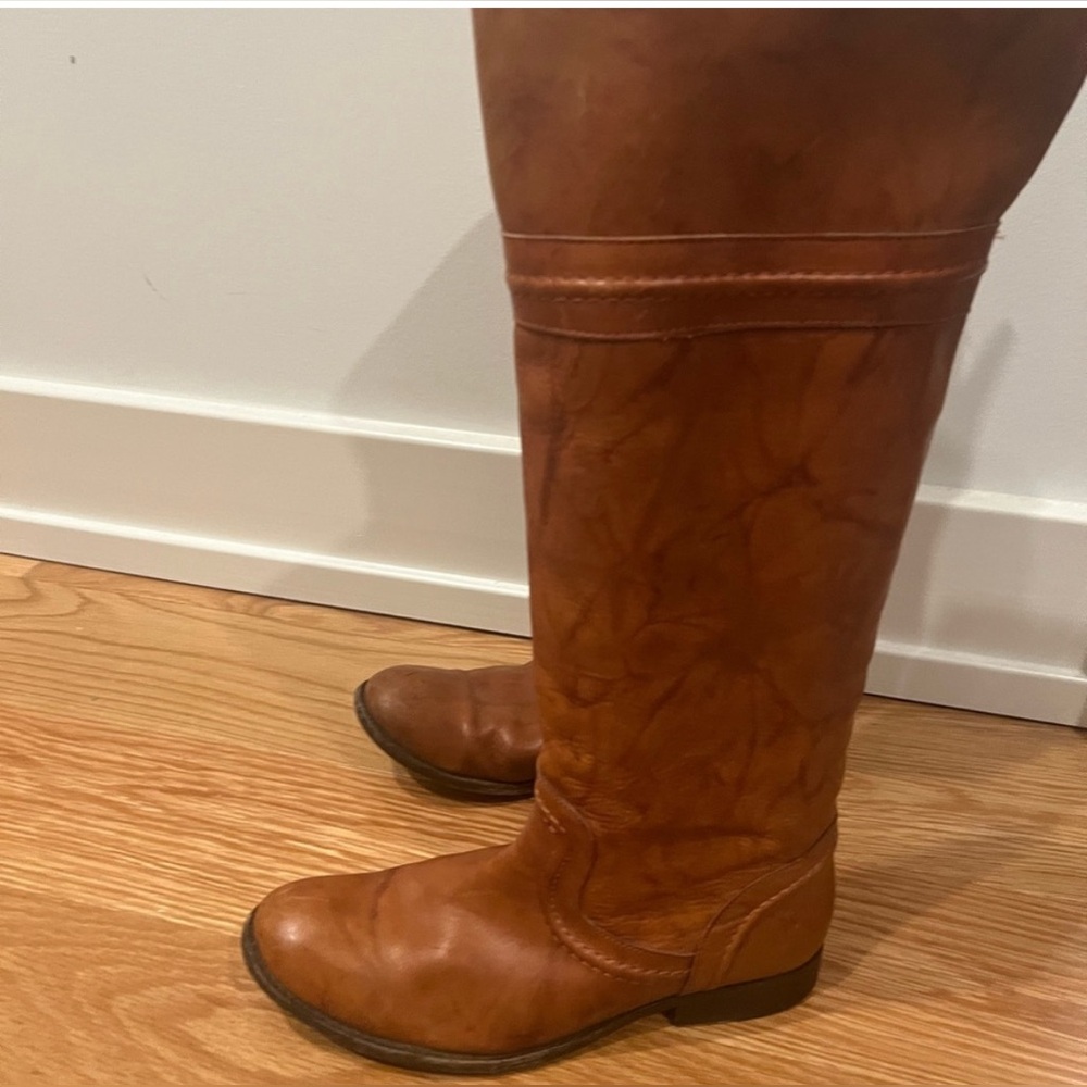 Frye Knee High Leather Boots